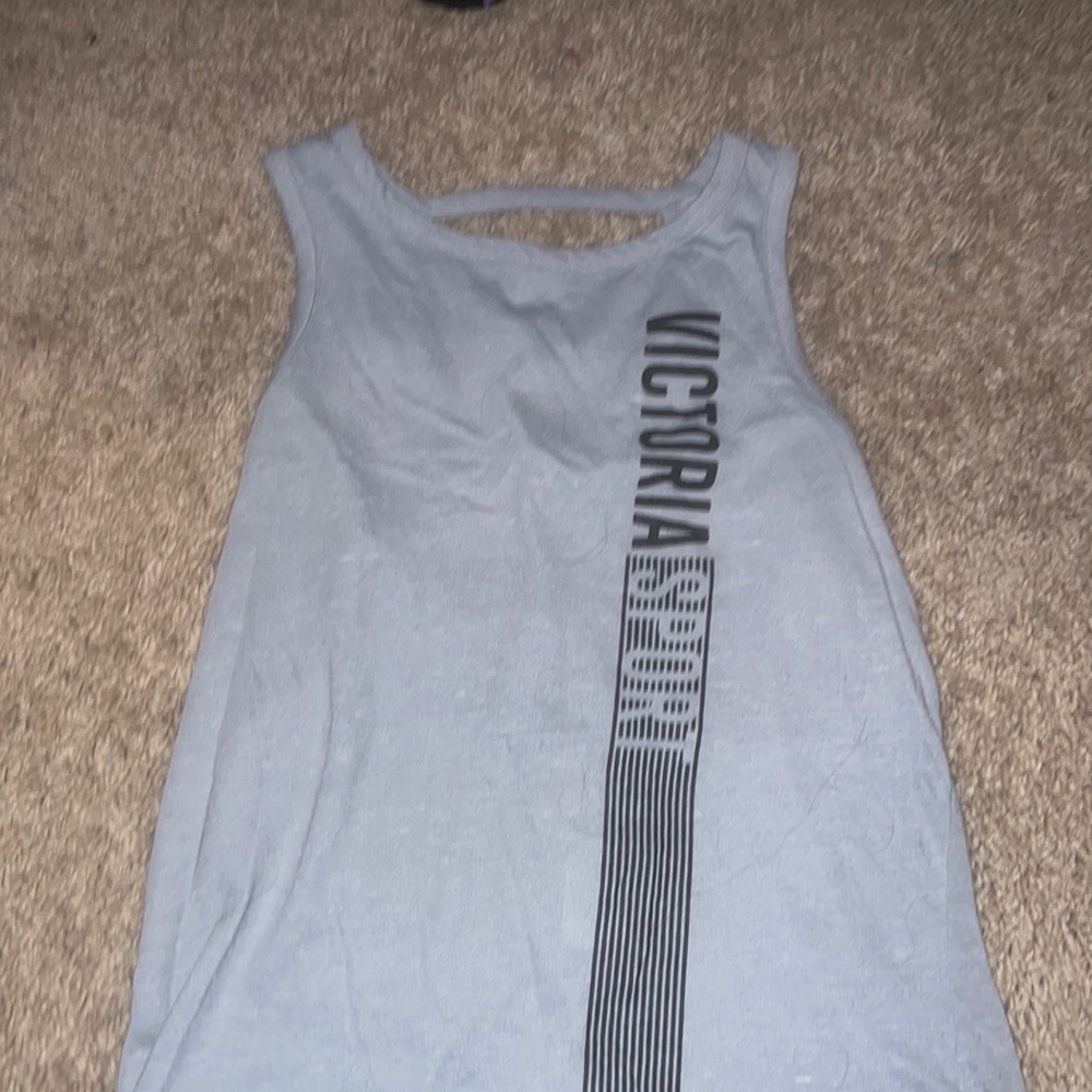Victoria’s secret sport tank top grey size xs